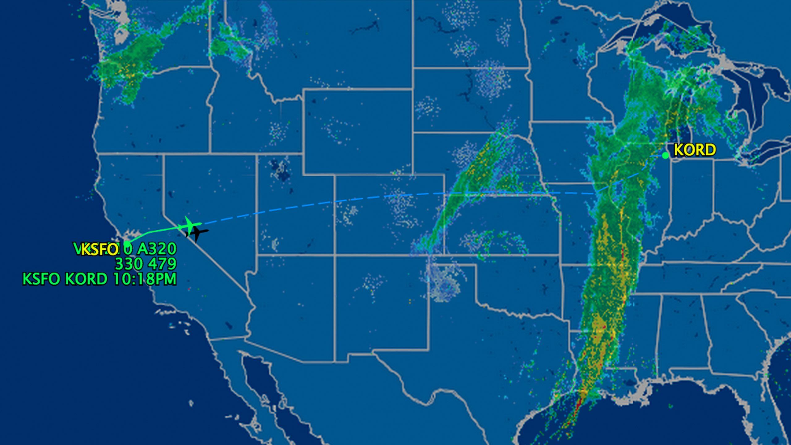 Map of United States