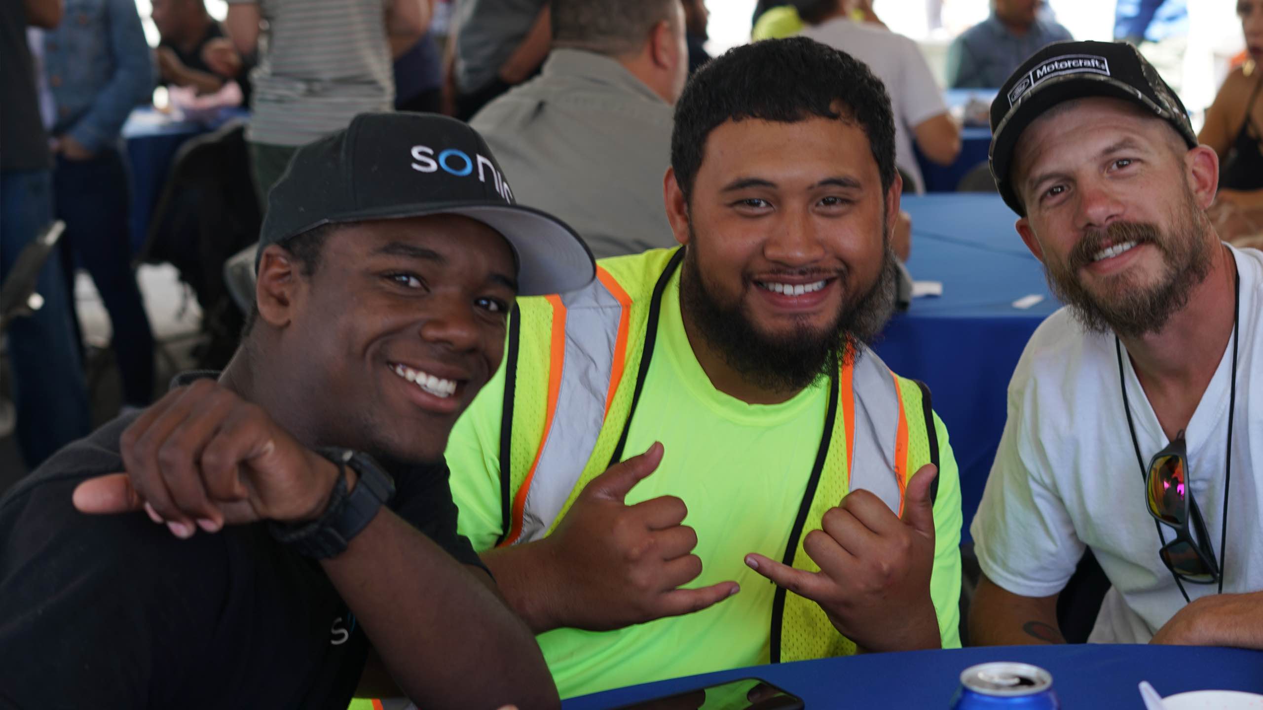 Sonic employees at lunch